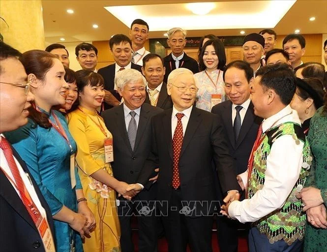 "Tổng Bí thư Nguyễn Phú Trọng sẽ luôn là một tấm gương về đạo đức cách mạng, là ngọn đuốc sáng soi đường cho các thế hệ cách mạng đời sau" - TS Nguyễn Thành Nam chia sẻ. Ảnh: TTXVN Tổng Bí thư Nguyễn Phú Trọng 2.jpg
