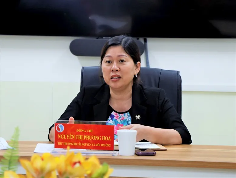 Thứ trưởng Nguyễn Thị Phương Hoa điều hành hoạt động của Bộ Tài nguyên & Môi trường ảnh 1 Bộ Tài nguyên & Môi trường