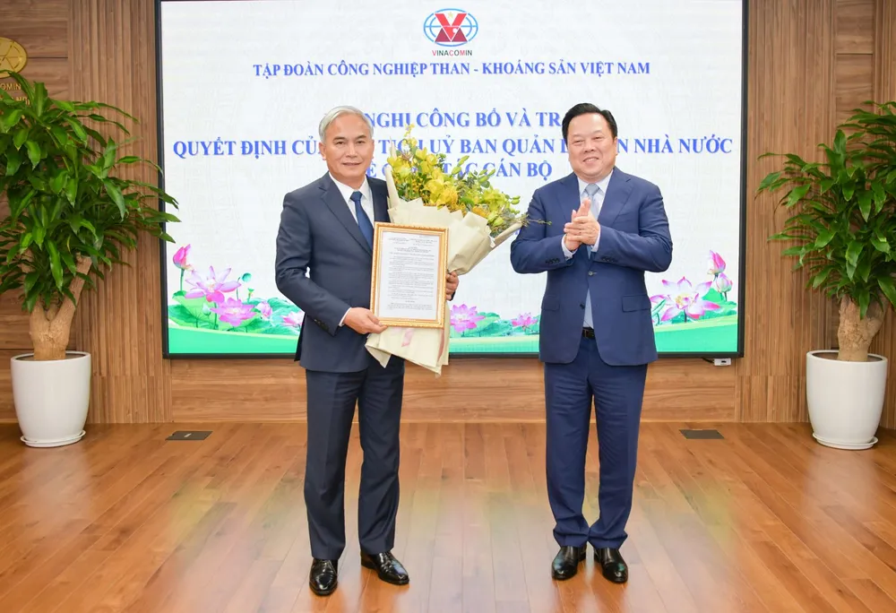Ông Vũ Anh Tuấn - Bí thư Đảng ủy Than Quảng Ninh, kiêm Phó Tổng Giám đốc TKV đã được bổ nhiệm chức vụ Tổng Giám đốc Tập đoàn TKV. Nguồn: TKV Tập đoàn TKV