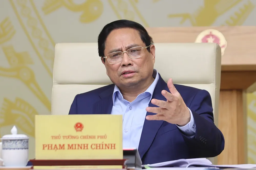 Thủ tướng nhấn mạnh tăng trưởng kinh tế đạt 8,3-8,5% không phải mục tiêu bất khả thi. Ảnh: VGP