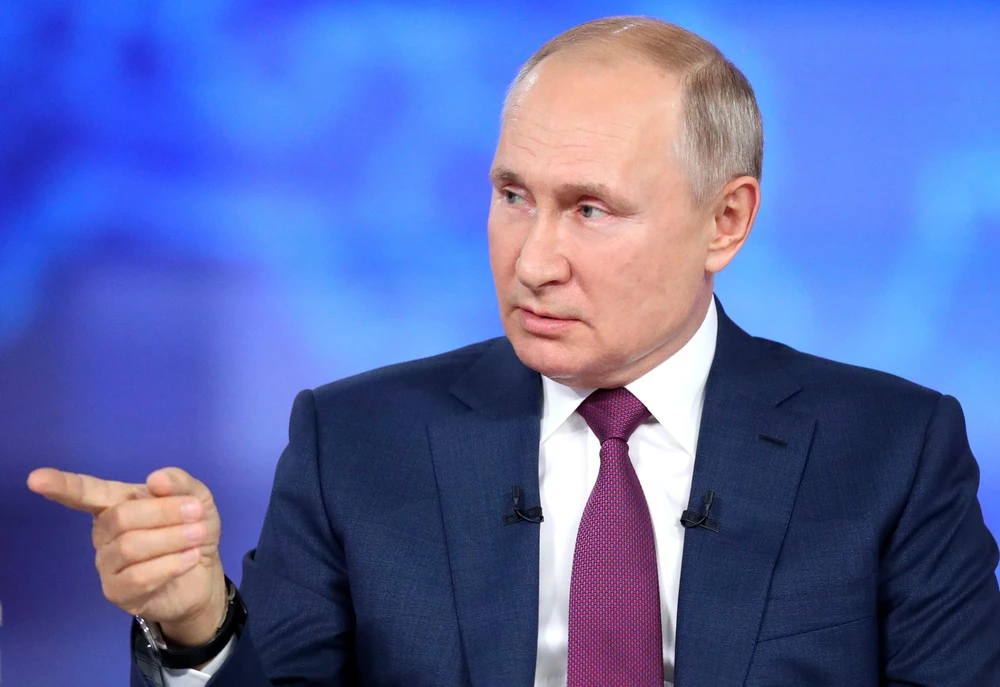 Tổng thống Nga Vladimir Putin. Ảnh: AP Tổng thống Nga Vladimir Putin. Ảnh: AP