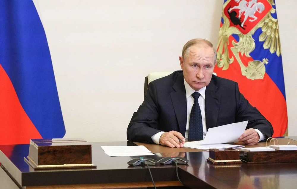 Tổng thống Nga Vladimir Putin. Ảnh: TASS