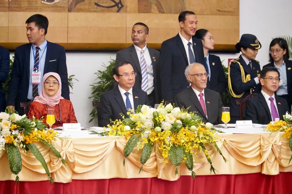 TP.HCM mong muốn hợp tác với Singapore trên nhiều lĩnh vực ảnh 4 TP.HCM mong muốn hợp tác với Singapore trên nhiều lĩnh vực ảnh 4