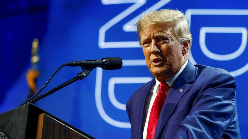 Cựu Tổng thống Mỹ Donald Trump. Ảnh: REUTERS