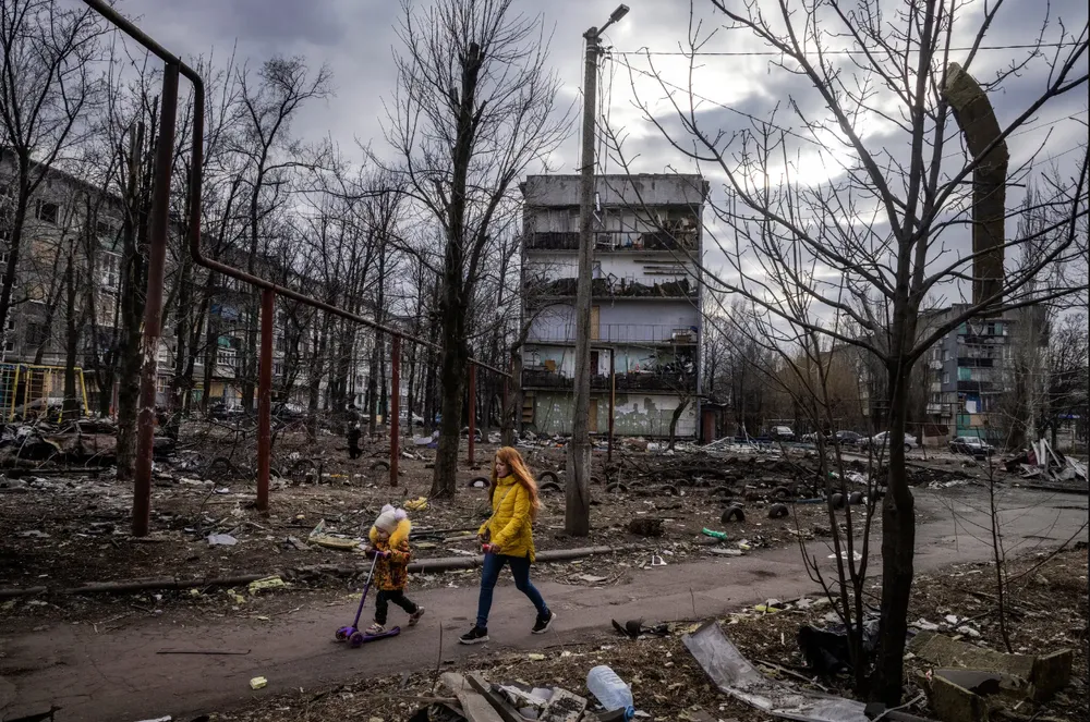 Phương Tây can dự nhiều hơn vào Ukraine sẽ đẩy nóng căng thẳng phương Tây - Nga. Ảnh: THE NEW YORK TIMES Lo ngại căng thẳng phương Tây - Nga leo thang