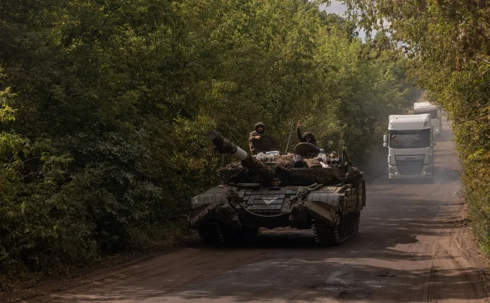 Lực lượng Ukraine đang cố gắng tạo vùng đệm ở tỉnh Kursk. Ảnh: THE WALL STREET JOURNAL Nga tính toán gì khi Ukraine cố tạo vùng đệm ở tỉnh Kursk?