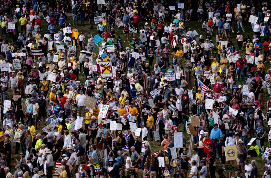 Hơn 2.600 cuộc biểu tình nổ ra trên khắp nước Mỹ