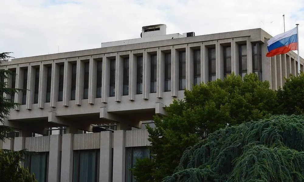 Đại sứ quán Nga tại Pháp. Ảnh: TASS Đại sứ quán Nga tại Pháp. Ảnh: TASS