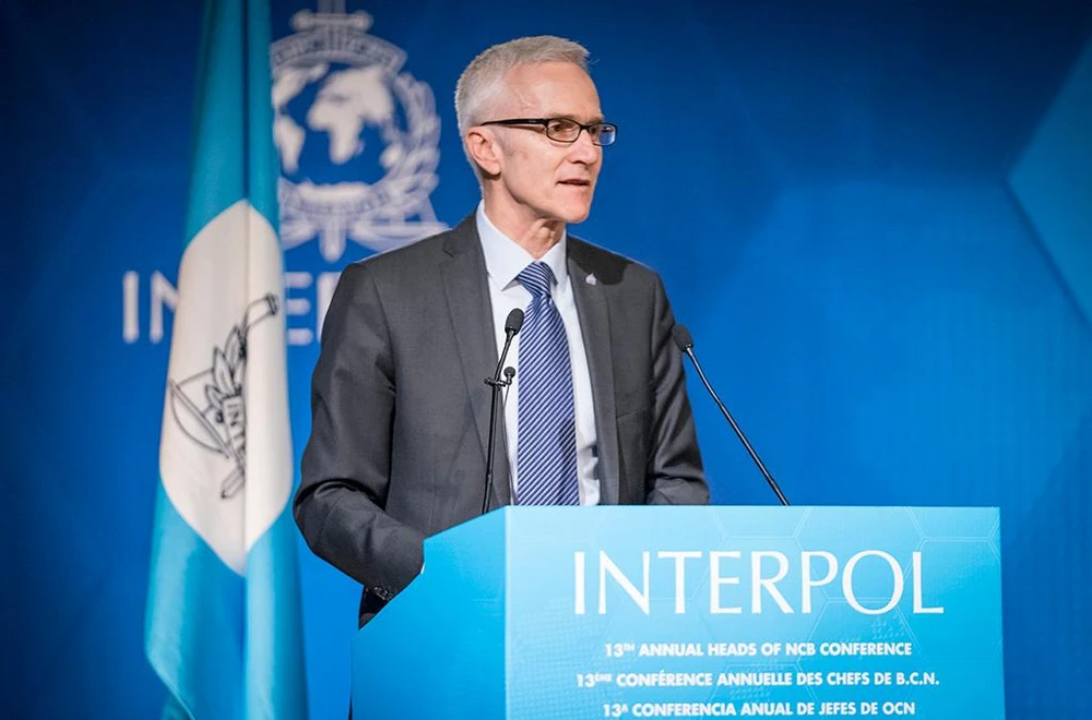 Tổng thư ký Tổ chức Cảnh sát Hình sự Quốc tế (Interpol) - ông Juergen Stock. Ảnh: INTERPOL
