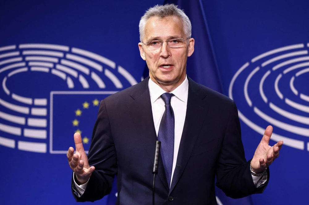 Tổng thư ký Tổ chức Hiệp ước Bắc Đại Tây Dương (NATO) Jens Stoltenberg. Ảnh: AFP