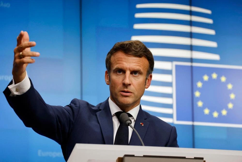 Tổng thống Pháp Emmanuel Macron. Ảnh: AFP Tổng thống Pháp Emmanuel Macron. Ảnh: AFP