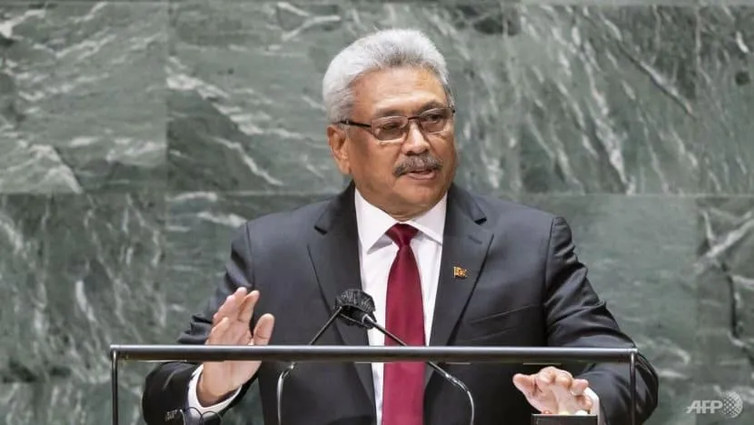 Cựu Tổng thống Sri Lanka - ông Gotabaya Rajapaksa. Ảnh: AFP