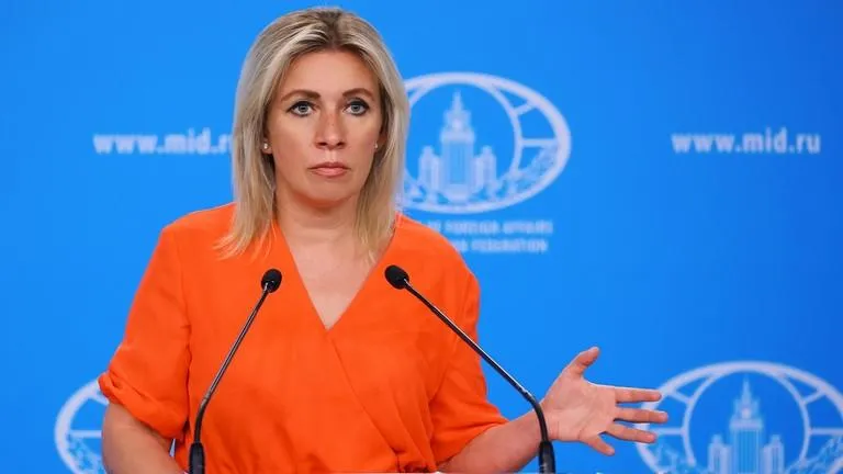 Phát ngôn viên Bộ Ngoại giao Nga Maria Zakharova. Ảnh: BỘ NGOẠI GIAO NGA