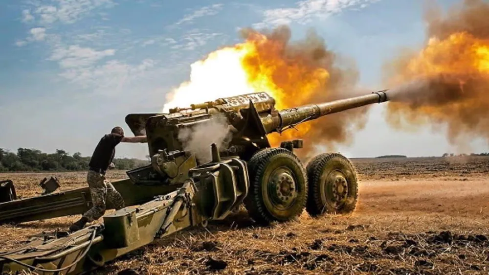 Quân Ukraine nã pháo. Ảnh: CREATIVE COMMONS Quân Ukraine nã pháo. Ảnh: CREATIVE COMMONS