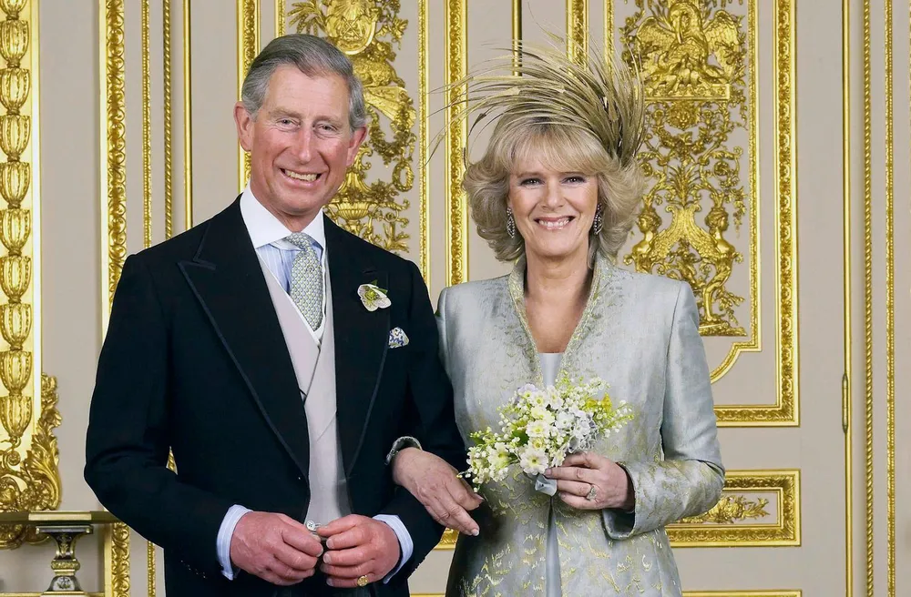 Thái tử Charles kết hôn với Camilla Parker-Bowles vào tháng 4-2005. Ảnh: CNN