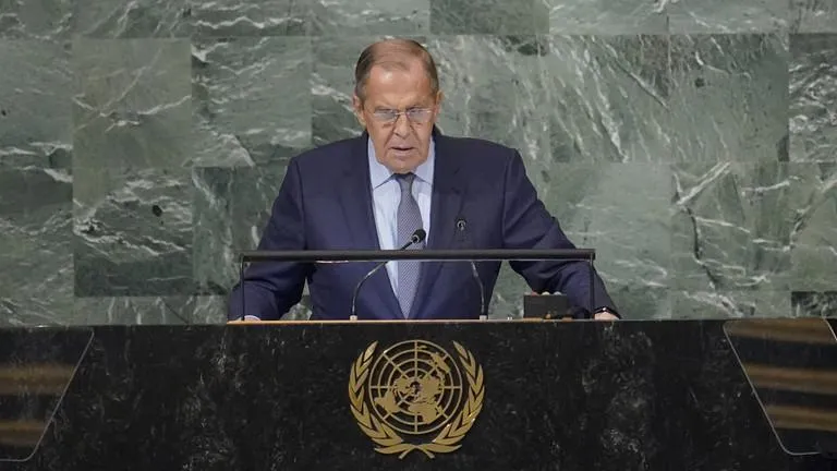 Ngoại trưởng Nga Sergey Lavrov. Ảnh: AP