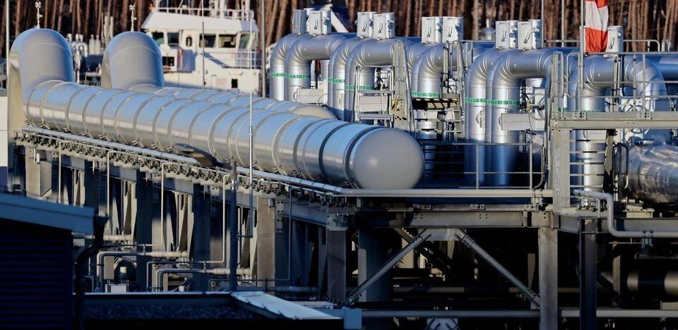 Một trạm bơm khí thuộc đường ống NORD STREAM 2 ở Lubmin, Đức. ẢNH: THE GUARDIAN