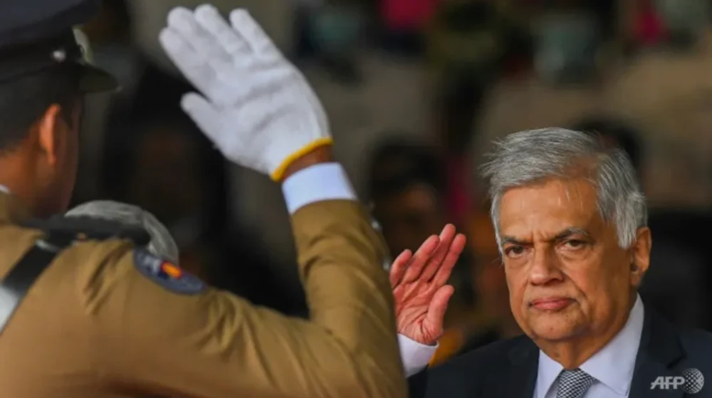 Tổng thống Sri Lanka Ranil Wickremesinghe. Ảnh: AFP