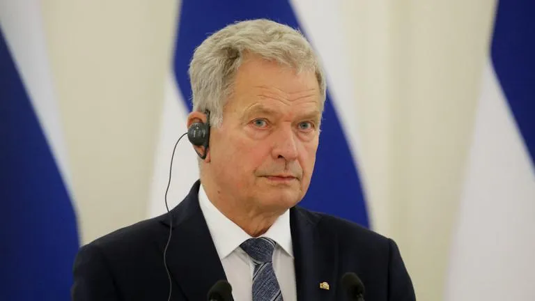 Tổng thống Phần Lan Sauli Niinisto. Ảnh: AFP