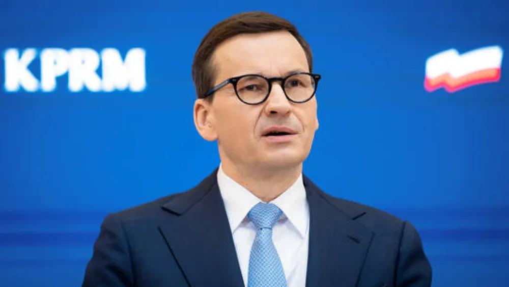Thủ tướng Ba Lan Mateusz Morawiecki. Ảnh: GETTY IMAGES