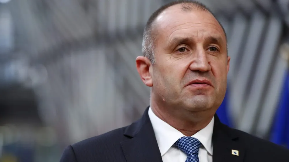 Tổng thống Bulgaria Rumen Radev. Ảnh: EPA-EFE