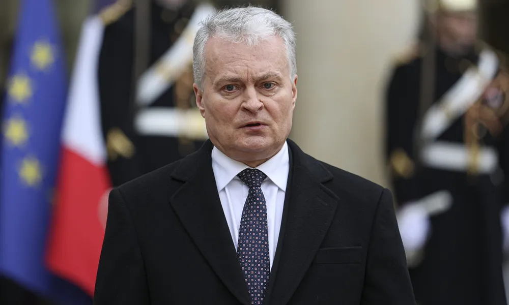 Tổng thống Lithuania - ông Gitanas Nausea. Ảnh: VCG