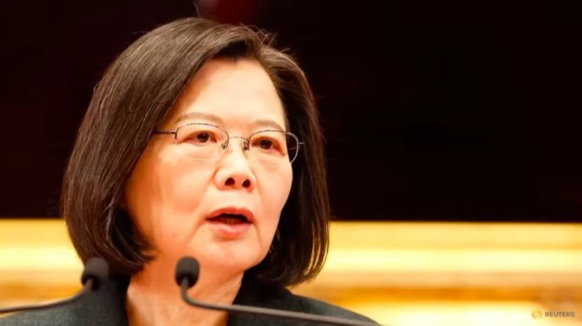 Lãnh đạo Đài Loan Thái Anh Văn. Ảnh: REUTERS