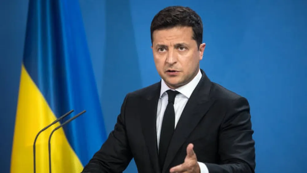Tổng thống Ukraine - ông Volodymyr Zelensky. Ảnh: GETTY IMAGES Tổng thống Ukraine - ông Volodymyr Zelensky. Ảnh: GETTY IMAGES