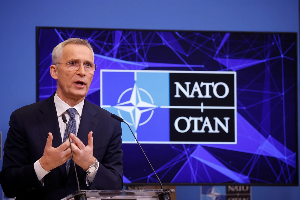 Tổng thư ký Tổ chức Hiệp ước Bắc Đại Tây Dương (NATO) Jens Stoltenberg. Ảnh: REUTERS
