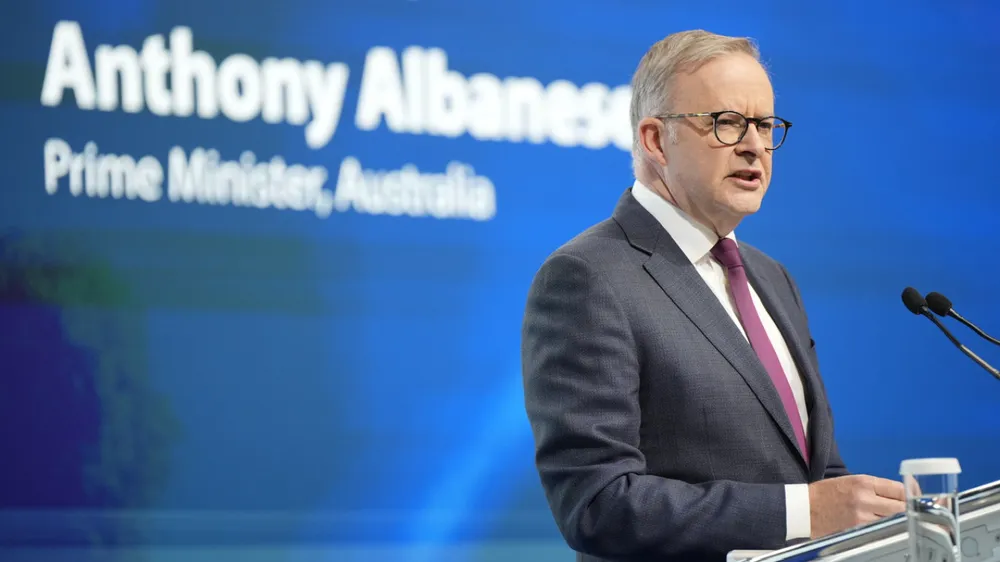 Thủ tướng Úc Anthony Albanese. Ảnh: AP