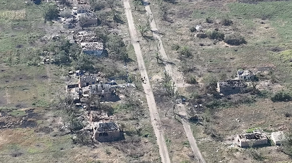 Làng Robotyne chịu thiệt hại nặng trong những đợt giao tranh của Nga và Ukraine. Ảnh: REUTERS