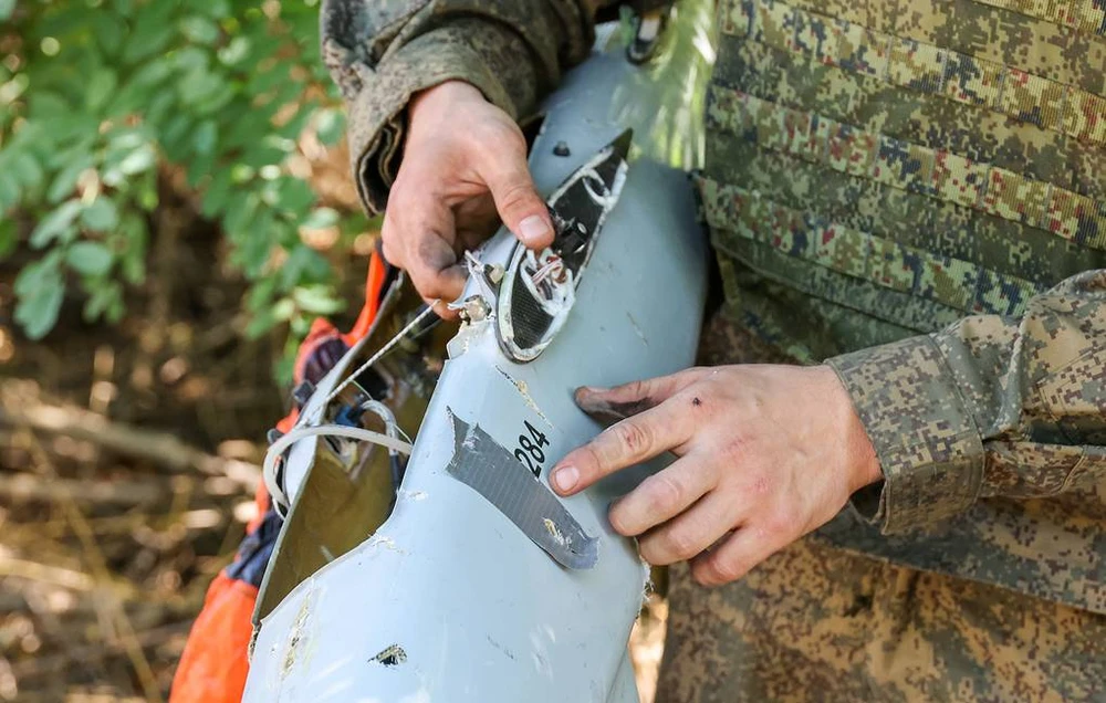 Nga tuyên bố bắn hạ loạt UAV Ukraine tại Biển Đen, Crimea và các tỉnh ở Nga. Ảnh: TASS A.jpeg