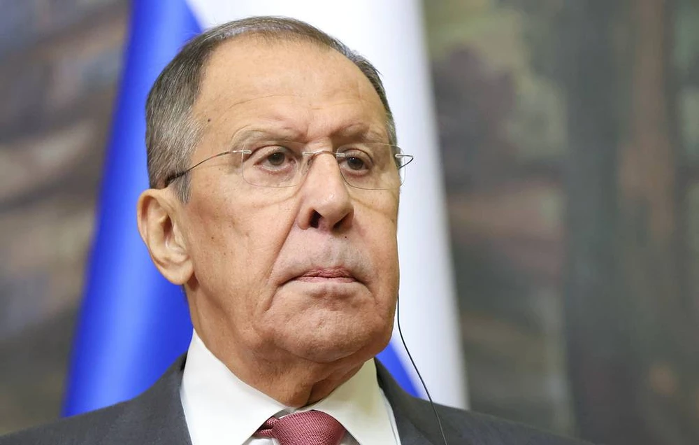 Ngoại trưởng Nga Sergey Lavrov. Ảnh: TASS A.jpeg