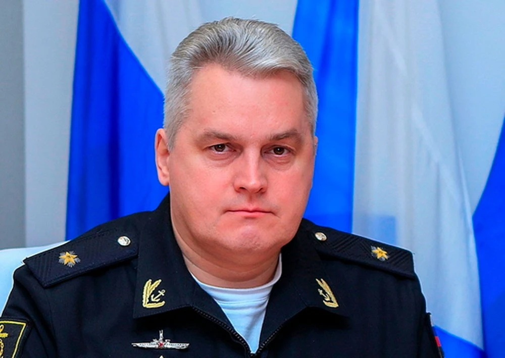 Phó đô đốc Konstantin Kabantsov. Ảnh: X Vice Admiral Konstantin Kabantsov.jpeg