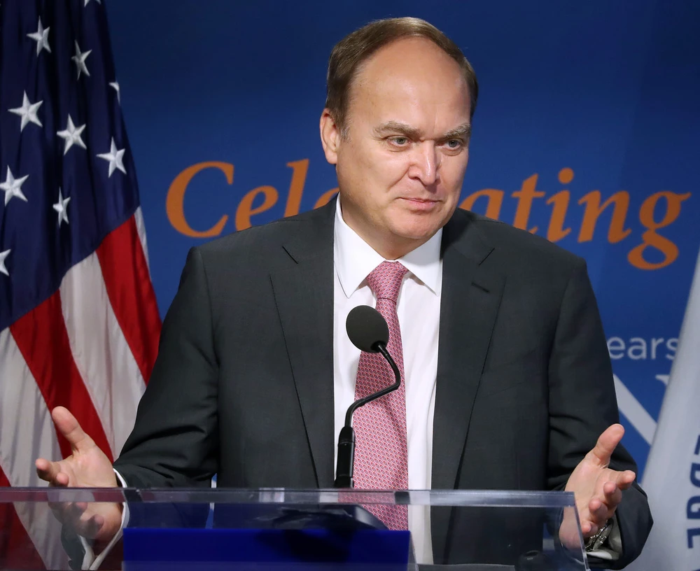 Đại sứ Nga tại Mỹ Anatoly Antonov. Ảnh: GETTY IMAGES NGA