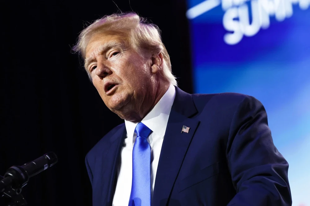 Cựu Tổng thống Mỹ Donald Trump. Ảnh: GETTY IMAGES Trump