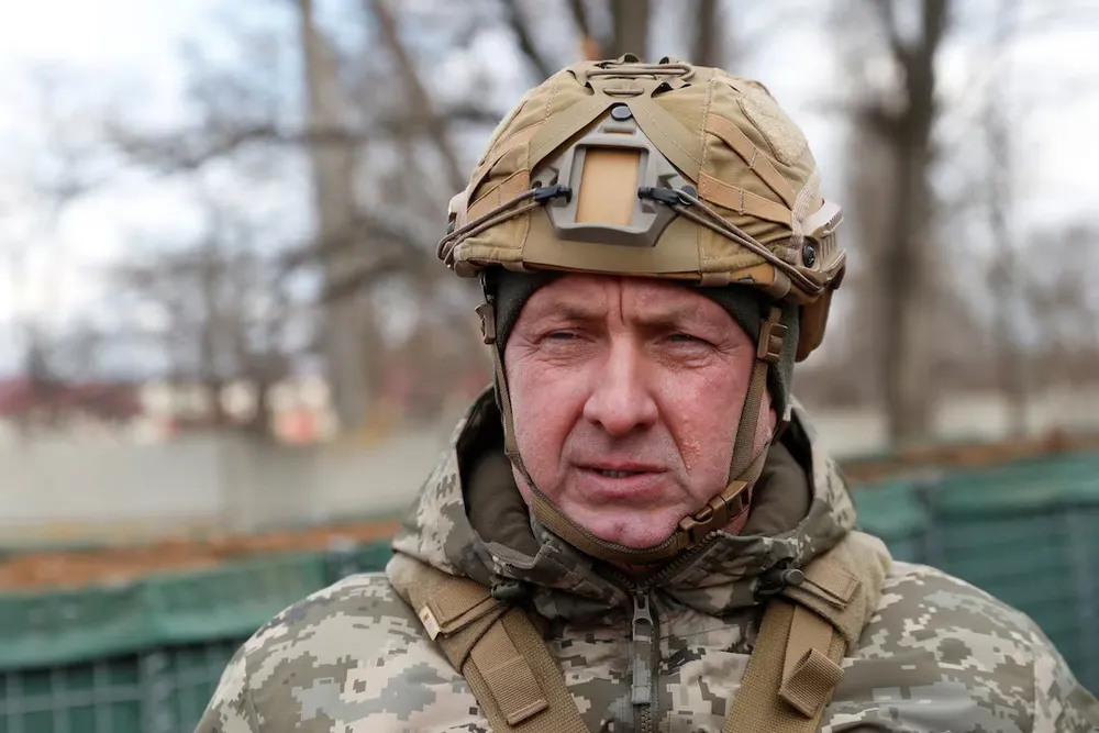 Tư lệnh Lực lượng Lục quân Ukraine Oleksandr Pavliuk. Ảnh: REUTERS CHIẾN SỰ NGA-UKRAINE .jpg