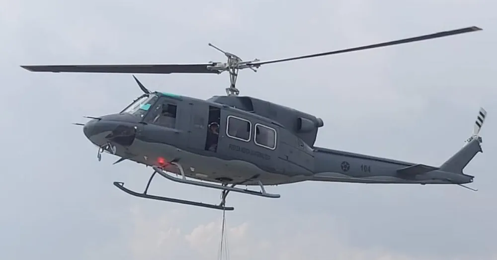 Trực thăng Bell 212 do Mỹ sản xuất. Ảnh: ARCHANGEL SYSTEMS trực thăng chở Tổng thống Iran rơi