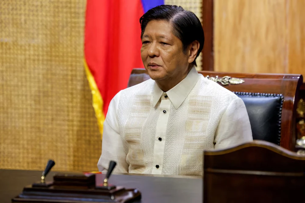 Tổng thống Philippines Ferdinand Marcos Jr. Ảnh: REUTERS Philippines