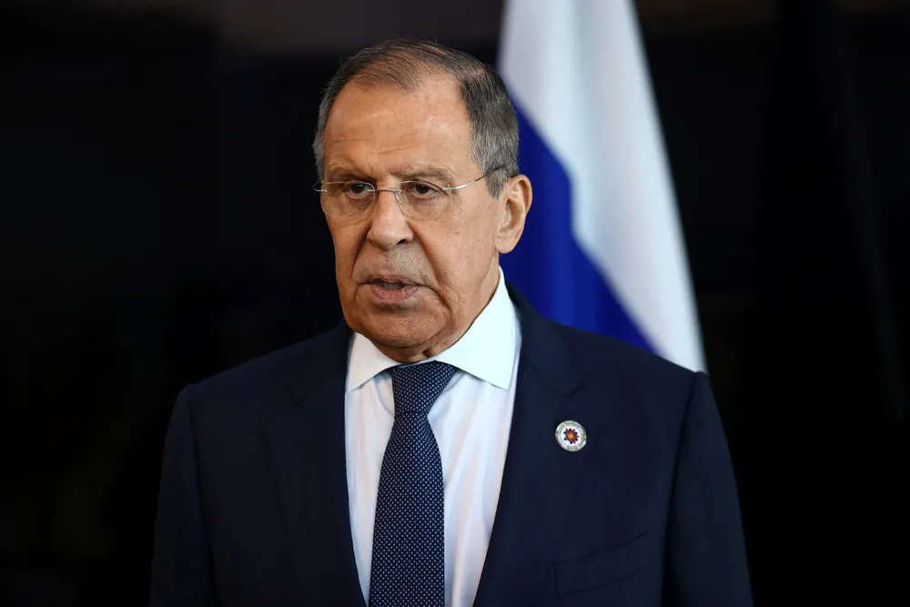 Ngoại trưởng Nga Sergey Lavrov. Nga cám ơn Trung Quốc không dự hội nghị hòa bình Ukraine. Ảnh: REUTERS Nga cám ơn Trung Quốc