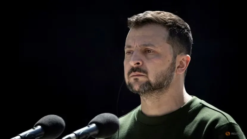 Tổng thống Ukraine - ông Volodymyr Zelensky. Ảnh: REUTERS bán vũ khí cho Nga