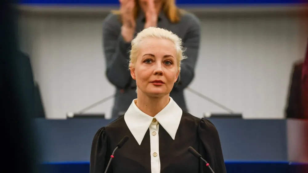 Bà Yulia Navalnaya - vợ của ông Alexey Navalny. Ảnh: REUTERS vợ của ông Alexey Navalny