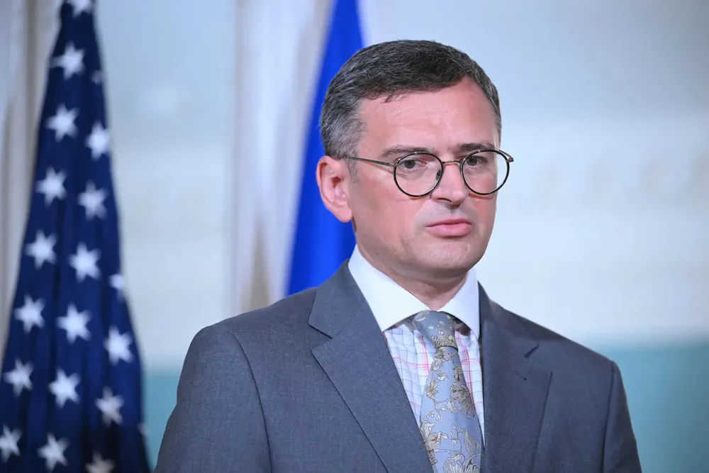 Ngoại trưởng Ukraine - ông Dmytro Kuleba. Ảnh: AFP chiến sự Nga-Ukraine.jpg