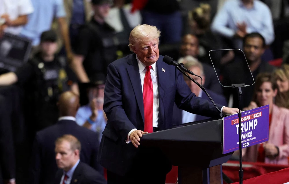 Cựu Tổng thống Mỹ Donald Trump. Ảnh: REUTERS DONALD TRUMP.jpg