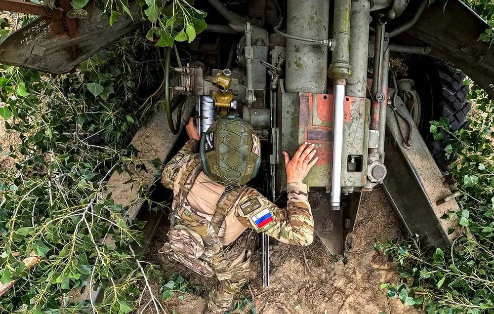 Binh sĩ Nga hoạt động trên chiến trường Ukraine. Ảnh: TASS CHIẾN SỰ NGA-UKRAINE.jpg