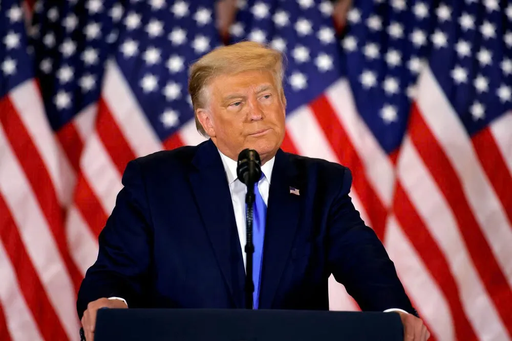 Cựu Tổng thống Mỹ Donald Trump. Ảnh: REUTERS ông Trump.jpg