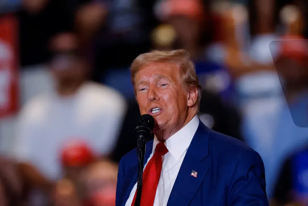 Cựu Tổng thống Mỹ Donald Trump. Ảnh: REUTERS TRUMP.jpg