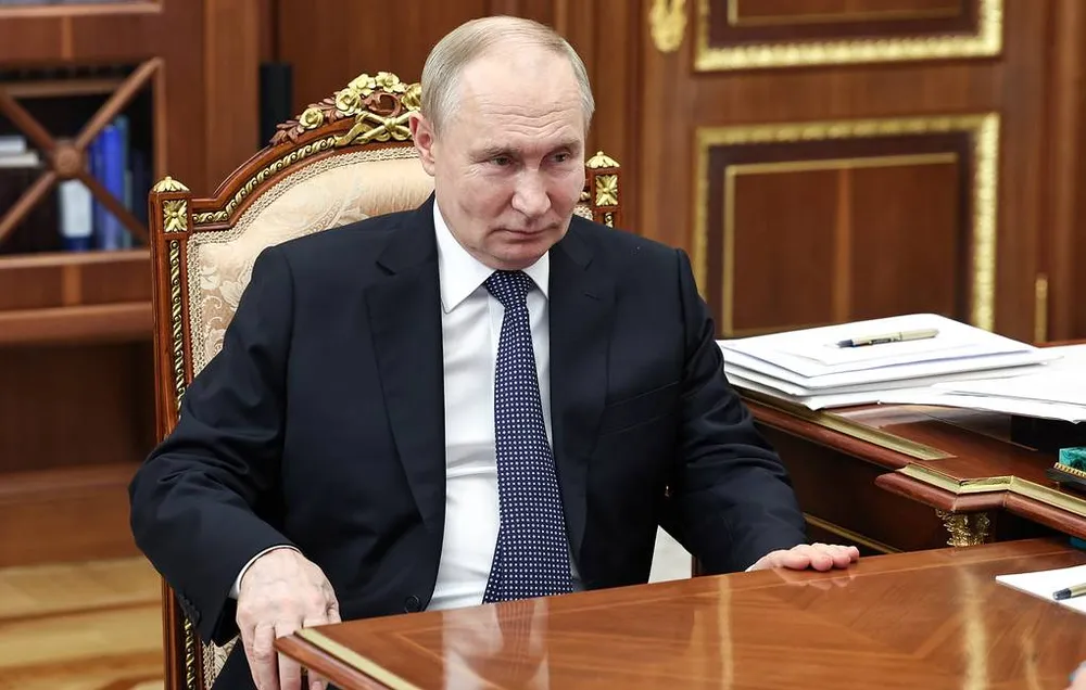 Tổng thống Nga Vladimir Putin. Ảnh: TASS học thuyết hạt nhân