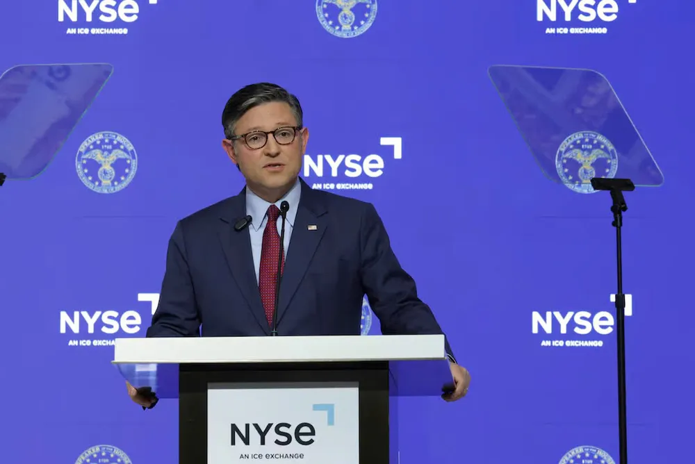 Chủ tịch Hạ viện Mỹ Mike Johnson. Ảnh: REUTERS tài liệu mật
