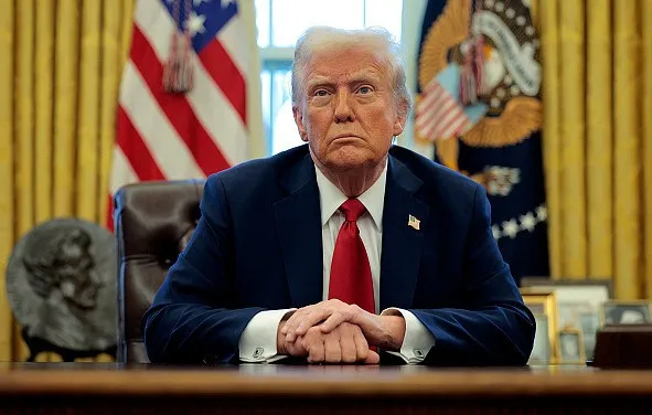 Tổng thống Mỹ Donald Trump. Ảnh: GETTY IMAGES 1444937.jpg